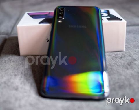 Samsung Galaxy A50, 128 GB, rəng - Qara, Sensor, Barmaq izi, İki sim kartlı — Bakı