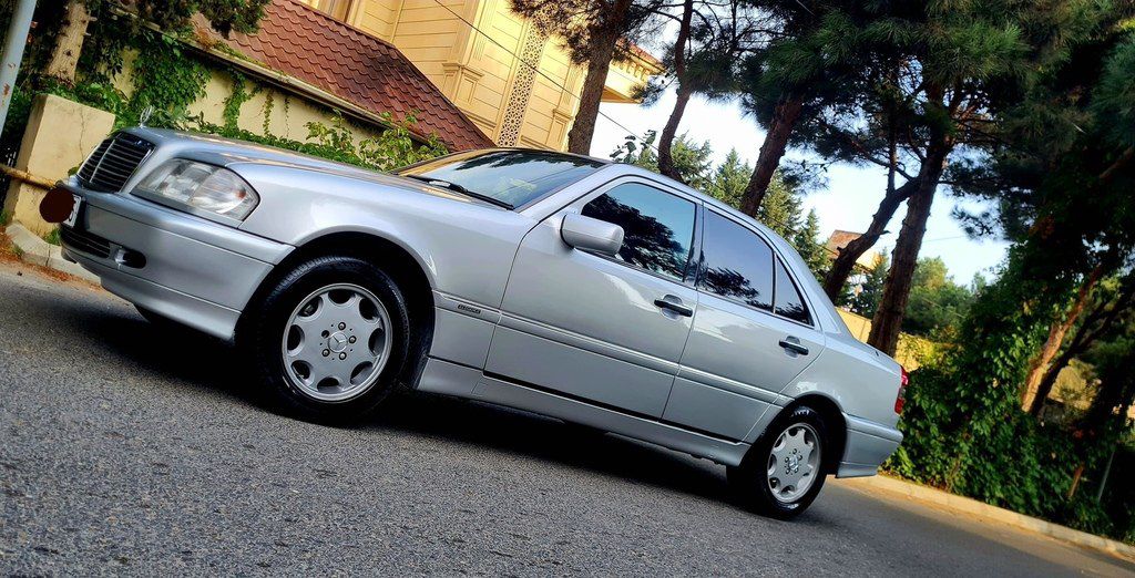 Mercedes C 180, 1.8 L, 1995 il, 300 000 km — Avtomobillər, Bakı (10)