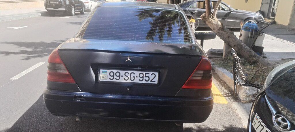 Mercedes C 200, 2.0 L, 1996 il, 368 000 km — Avtomobillər, Bakı (7)