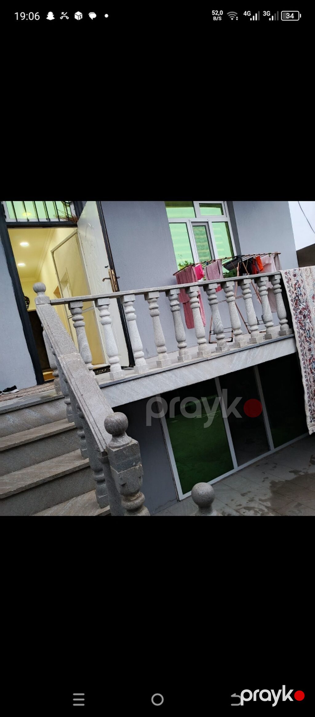 Öz evimdi. 15 daş hündürlüyündə iki qoşa daşla tikilib hər tərəfi — Mənzil, Bakı (9)