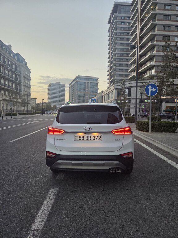 Hyundai Santa Fe, 2.0 L, 2018 il, 110 200 km — Avtomobillər, Bakı (5)