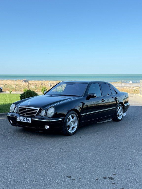 Mercedes E 220, 2.2 L, 2001 il, 300 000 km — Avtomobillər, Sumqayıt (2)