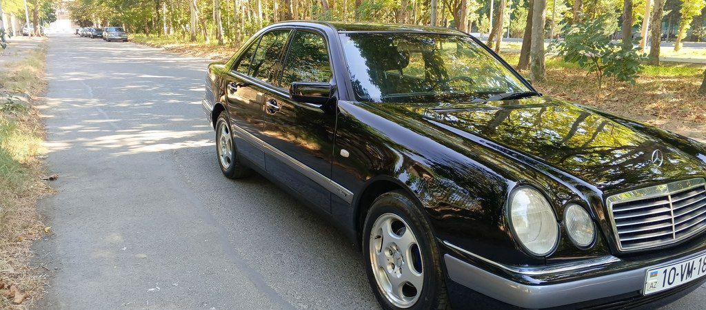 Mercedes E 240, 2.4 L, 1998 il, 400 000 km — Avtomobillər, Mingəçevir (2)