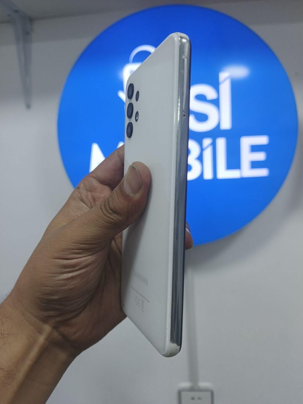 Samsung Galaxy A32, 64 GB, rəng - Ağ, Barmaq izi — Samsung, Bakı (5)