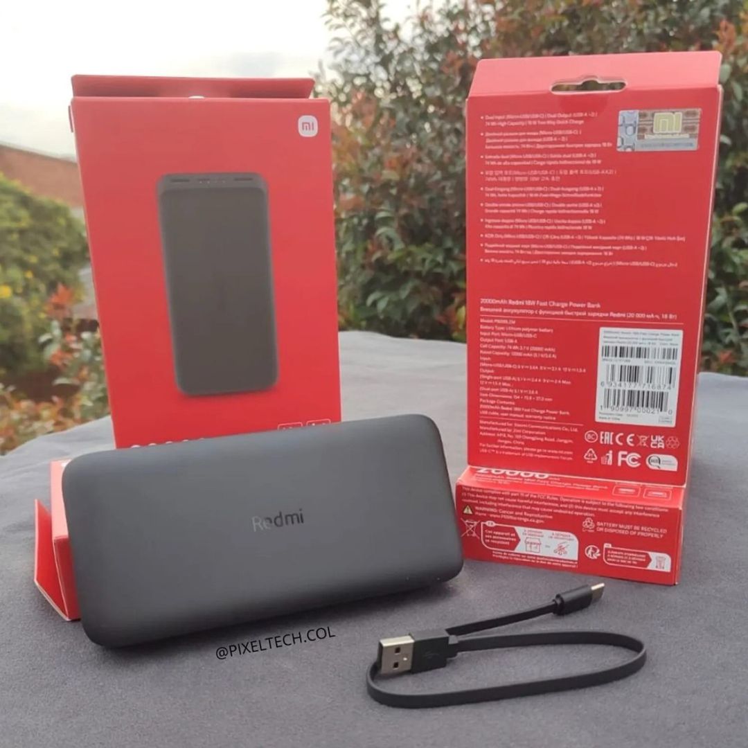 Xiaomi Redmi Powerbank 20000 mAh — Smartfonlar, Bakı (6)