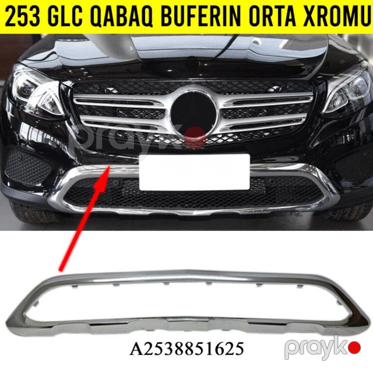 "Mercedes W253" qabaq buferin xromu — Ehtiyat hissələri və aksesuarlar, Bakı (2)