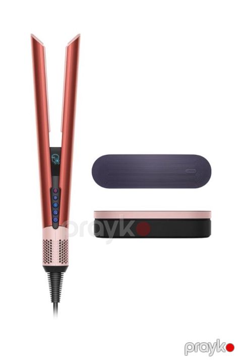 "Dyson Airstrait straightener Strawberry Bronze" saç ütüsü — Bakı