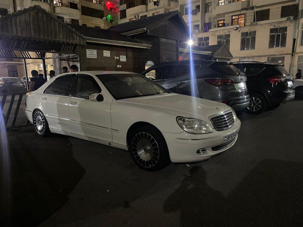 Mercedes S 350, 3.7 L, 2003 il, 374 125 km — Avtomobillər, Xırdalan (10)