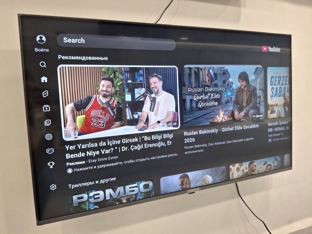 Televizor Lg 109 ekran 4 k — TV və Video, Bakı (2)