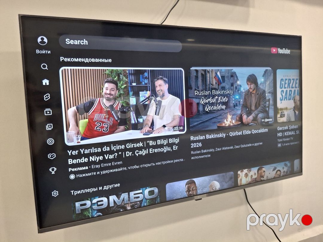 Televizor Lg 109 ekran 4 k — TV və Video, Bakı (2)