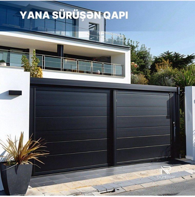 Avtomatik sürgülü darvazalar "Apex Door" — Təmir və inşaat, Bakı (7)