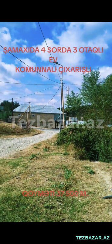Ev satlır — Şamaxı