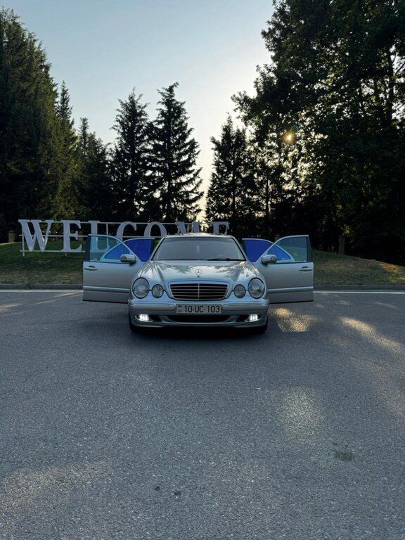 Mercedes E 240, 2.6 L, 2000 il, 433 216 km — Avtomobillər, Mingəçevir (2)
