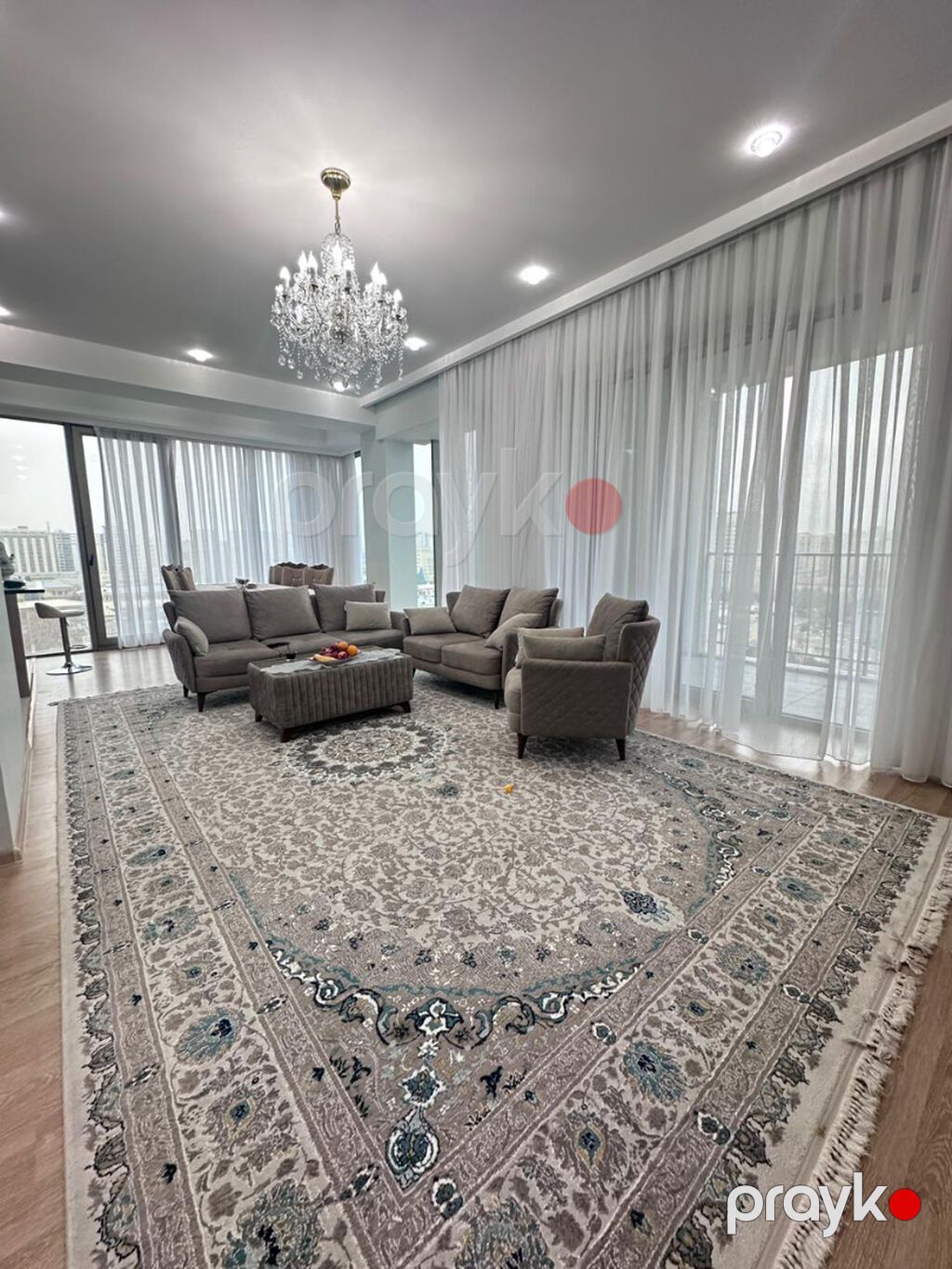 Kirayə verilir belvedere resıdence 4 otaq Şəhərin əlverişli — Mənzil, Bakı (5)