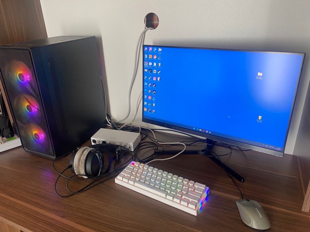 Gaming PC RTX 4060 / i5-12400F / 16GB / 2TB SSD + — Masaüstü kompüterlər, Bakı (2)