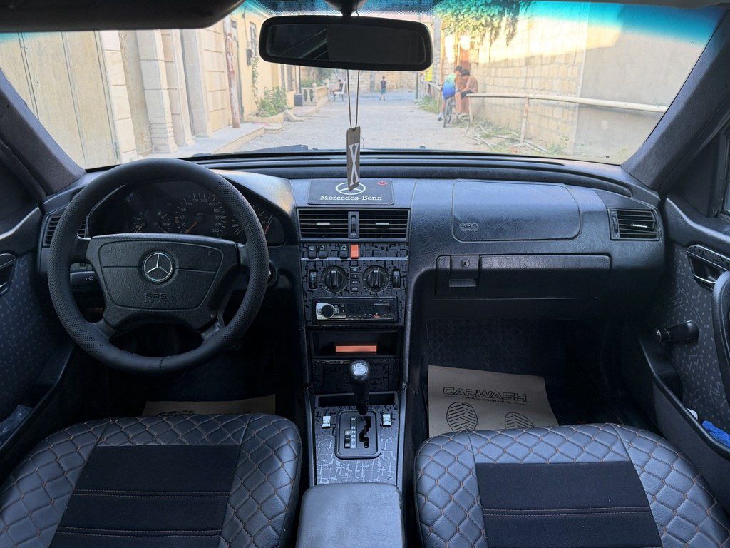 Mercedes C 180, 1.8 L, 1995 il, 387 000 km — Avtomobillər, Bakı (10)