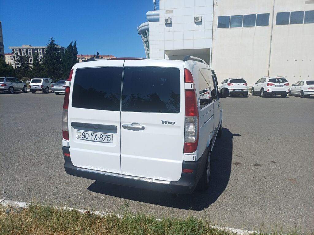 Mercedes-Benz Vito miniven - Kuzov: uzun gövdə, 5 qapı, arxa ikili — Avtomobillər, Bakı (2)