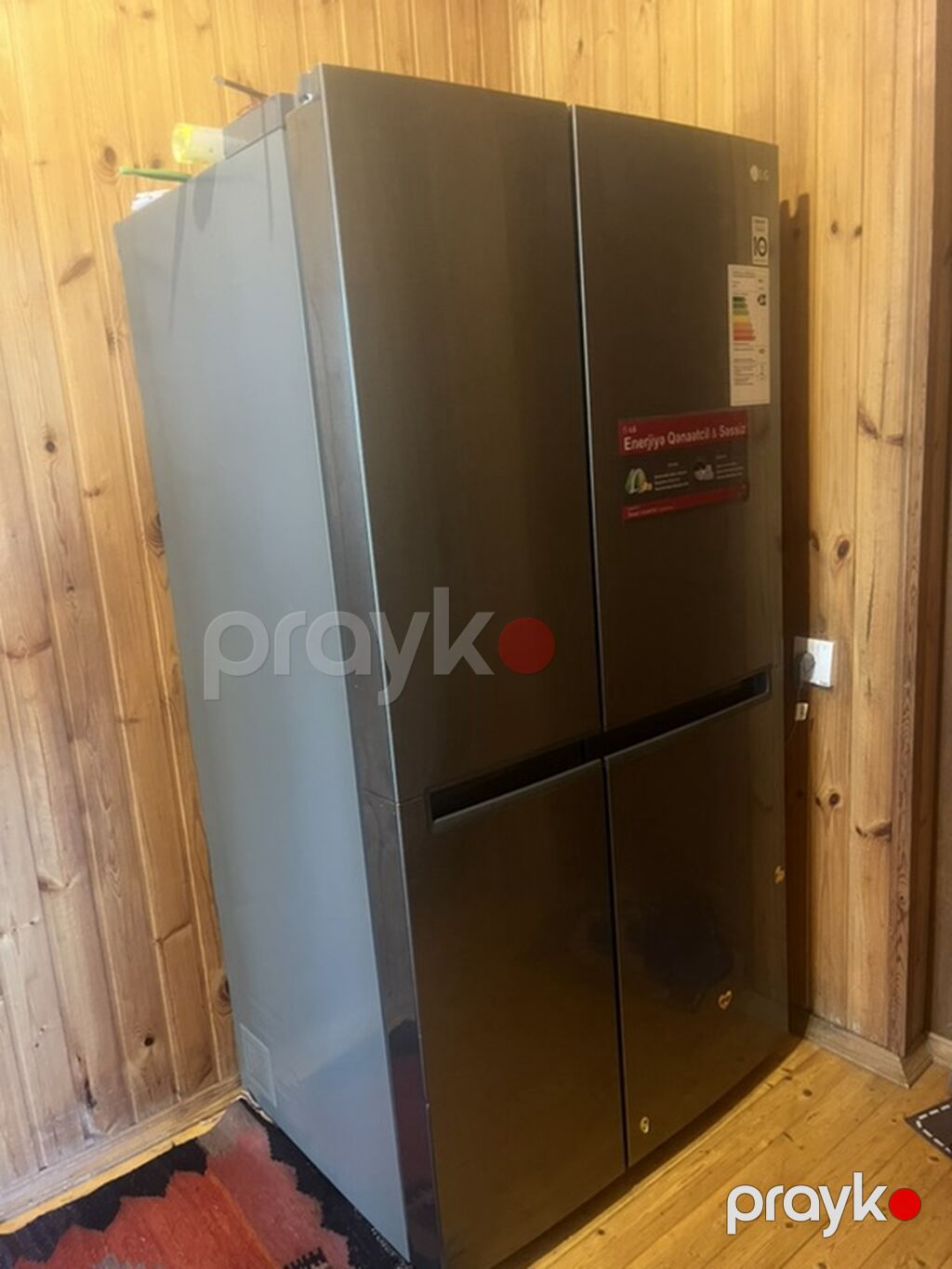 LG dörd qapılı Side-by-Side soyuducu-moronluq - Model: LG (etiketdə — Soyuducular, Quba (4)