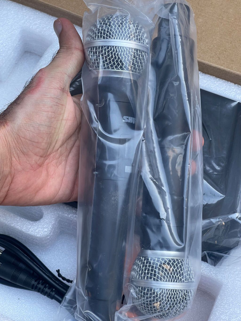 Yeni Simsiz (Bluetooth) Mikrofon Shure, Ünvandan götürmə — Mikrafonlar, Bakı (5)