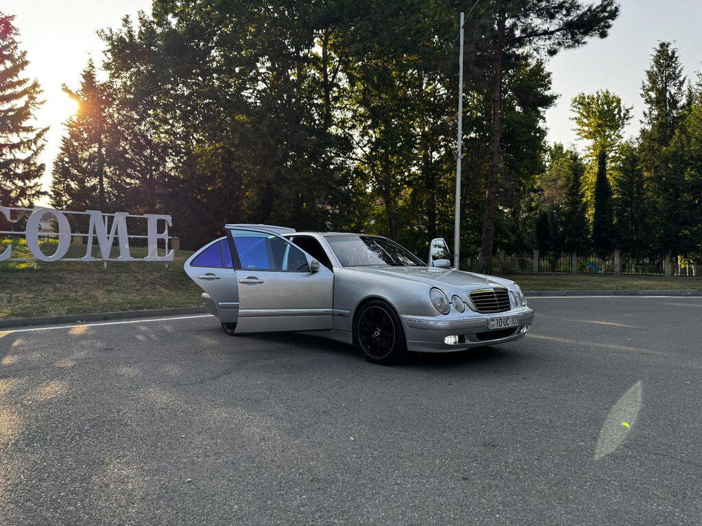 Mercedes E 240, 2.6 L, 2000 il, 433 216 km — Avtomobillər, Mingəçevir (3)