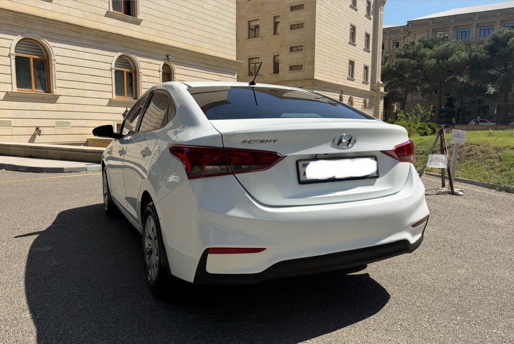 Hyundai Accent, 1.4 L, 2018 il, 104 000 km — Avtomobillər, Bakı (6)