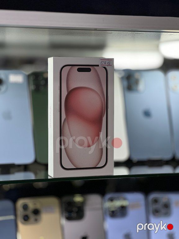 Apple iPhone 15 Pink 128GB/6GB — Smartfonlar, Bakı (2)
