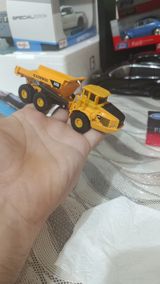 Kaıdıweı A400 die-cast model – mini şaquli karxana dumperi - Miqyas — Elcin doslarniza oz mawinin Maketi hediye — Model Kolleksiyaları