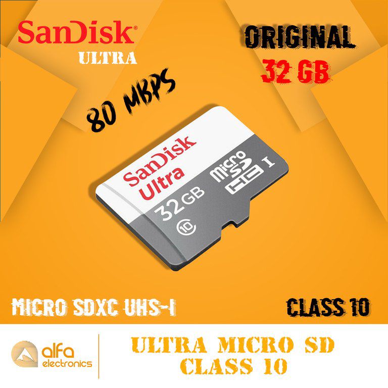 Ultra Micro Sd Kart "Sandisk Class 10" — Periferik cihazlar, Bakı (8)