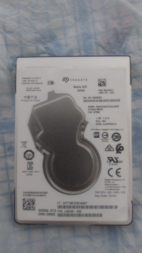 Seagate Mobile HDD 500GB – 2.5" Sata disk [100 Faız Saglamlıq] — Bakı