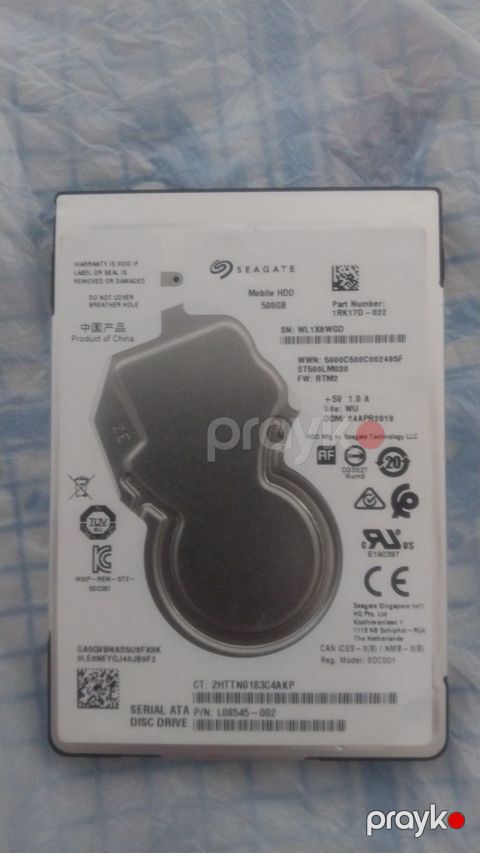 Seagate Mobile HDD 500GB – 2.5" Sata disk [100 Faız Saglamlıq] — Bakı