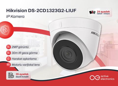 Təhlükəsizlik Kamerası Hikvision DS-2CD1323G2-LIUF — Bakı
