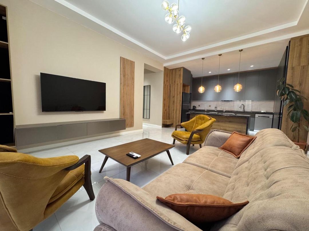 İcarəyə verilir 2 otaqlı yeni tikili 80 m² — Mənzil, Bakı (7)