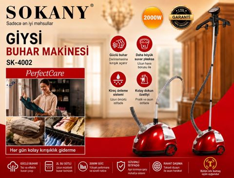 Buxarlı ütü Sokany — Bakı