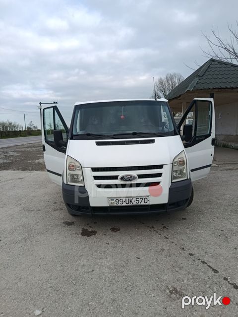 Ford Transit yük mikroavtobusu - Korpus: ağ rəng, ikitərəfli arxa