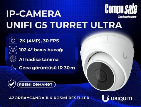 Müşahidə kamerası Ubiquiti UniFi G5 Turret Ultra — Bakı