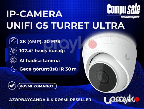 Müşahidə kamerası Ubiquiti UniFi G5 Turret Ultra — Bakı