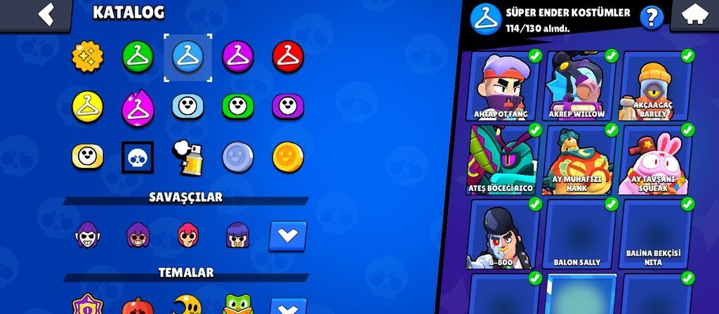 Brawl Stars hesabı – yüksək kupalı və zəngin kolleksiya - Kupa yolu — Digər, Biləsuvar (9)