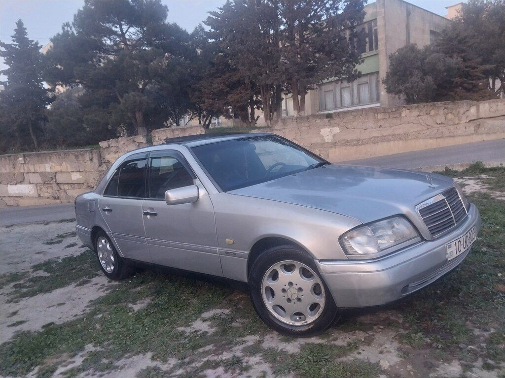 Mercedes C 180, 1.8 L, 1994 il, 555 555 km — Avtomobillər, Bakı (6)