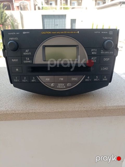 Toyota orijinal maqnitola – CQ-TT3571A (Model No: 86120-42220) Hec