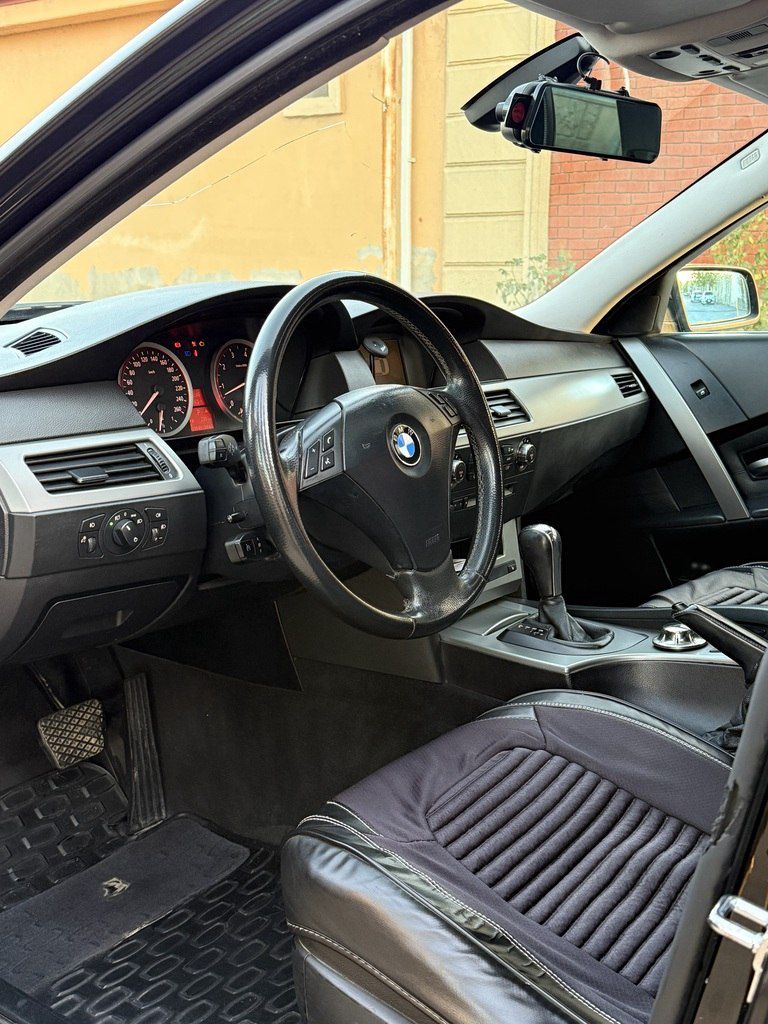 BMW 525, 2.5 L, 2005 il, 409 550 km — Avtomobillər, Bakı (10)
