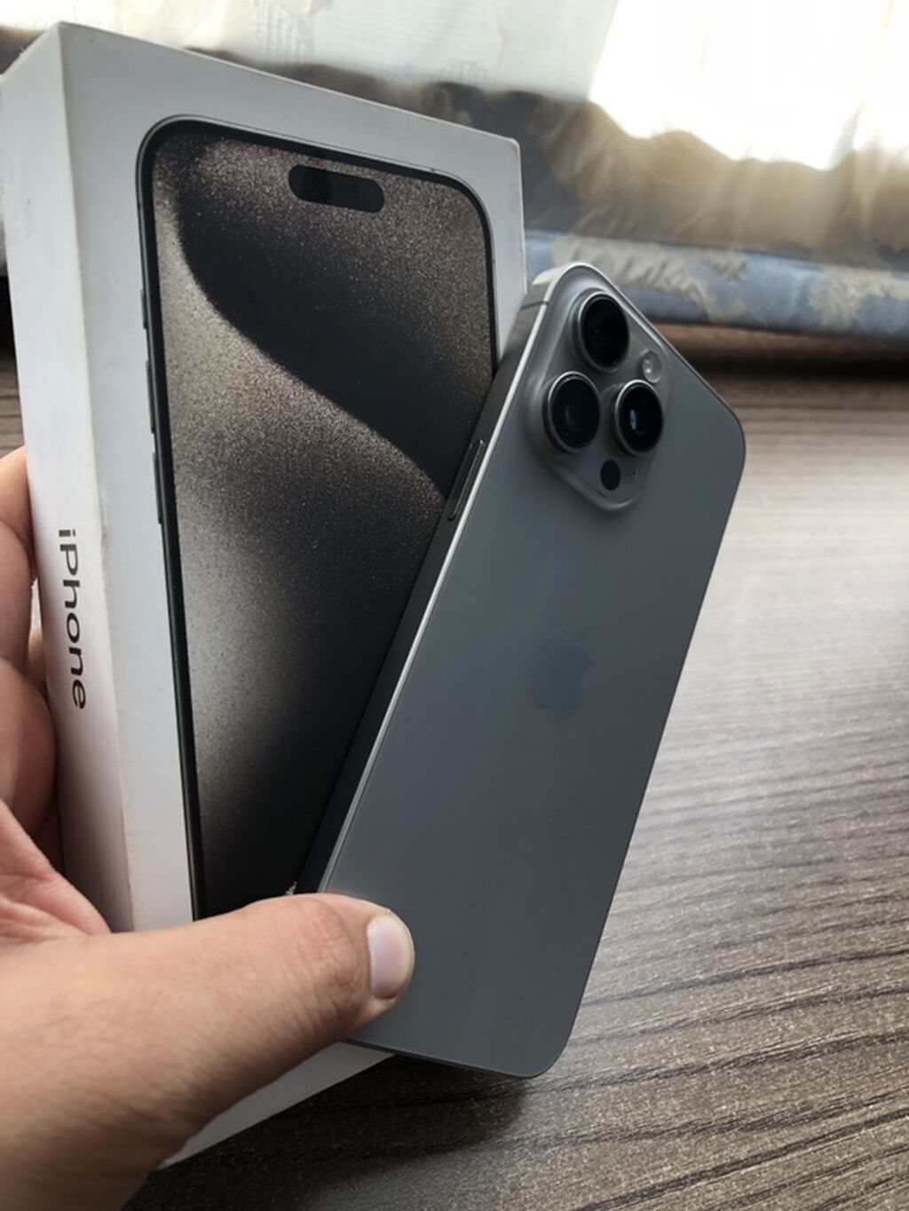 IPhone 15 Pro Max, 256 GB, White Titanium — Apple iPhone, Bakı (2)