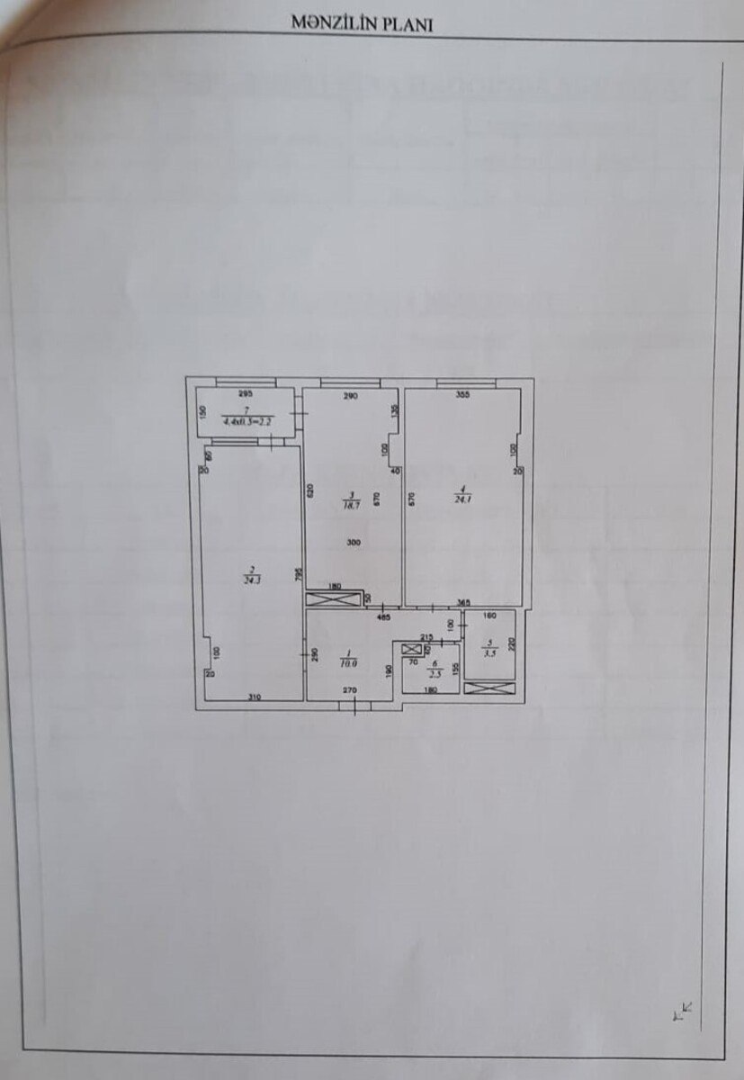 Satılır 2 otaqlı yeni tikili 97 m² — Mənzil, Bakı (4)