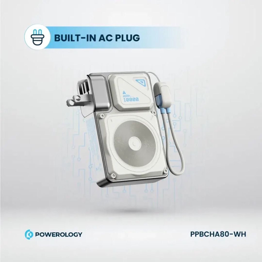 Power bank Powerology PP080 10000mAh MagSafe 35W — Smartfonlar, Bakı (2)