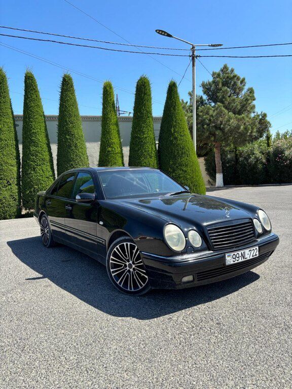 Mercedes E 280, 2.8 L, 1997 il, 376 251 km — Avtomobillər, Bakı (2)