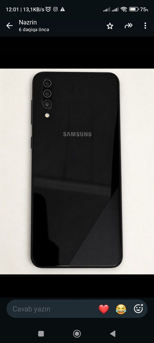 Samsung Galaxy A30s Prism Crush Black 64GB/4GB — Smartfonlar, Bakı (2)