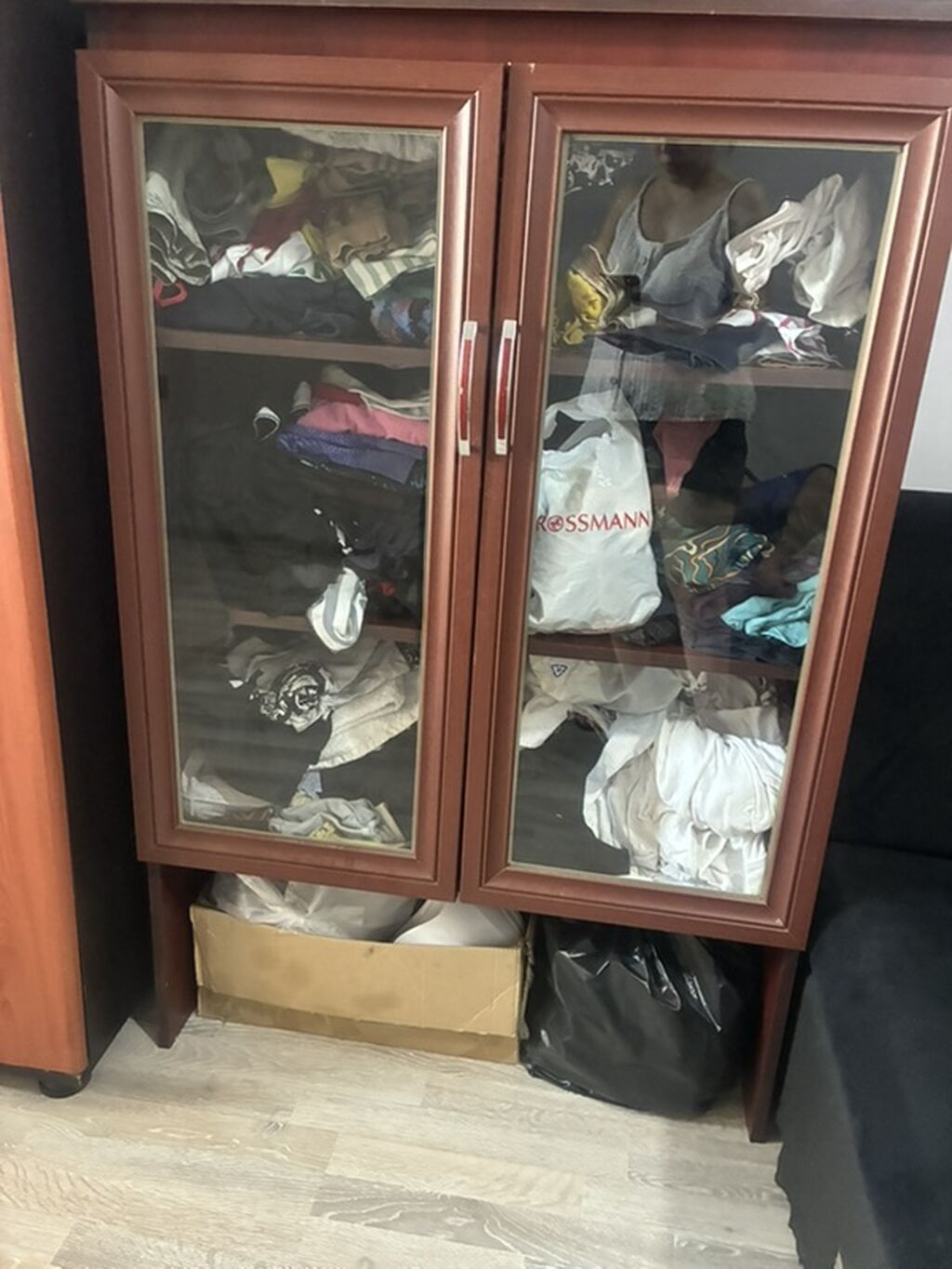 İki ədəd dolab dəsti 1) İki qapılı paltar dolabı - Material — Şkaflar, Bakı (2)