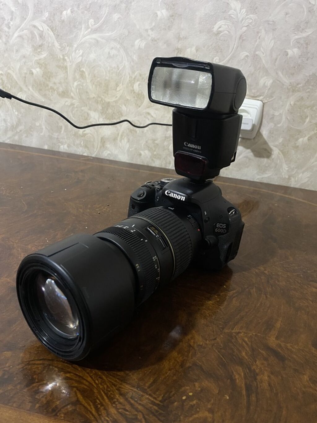 Canon 600D + 18-135 lens set herseyi var adaptir batareka ciddi — Linzələr və aksesuarlar, Bakı (4)