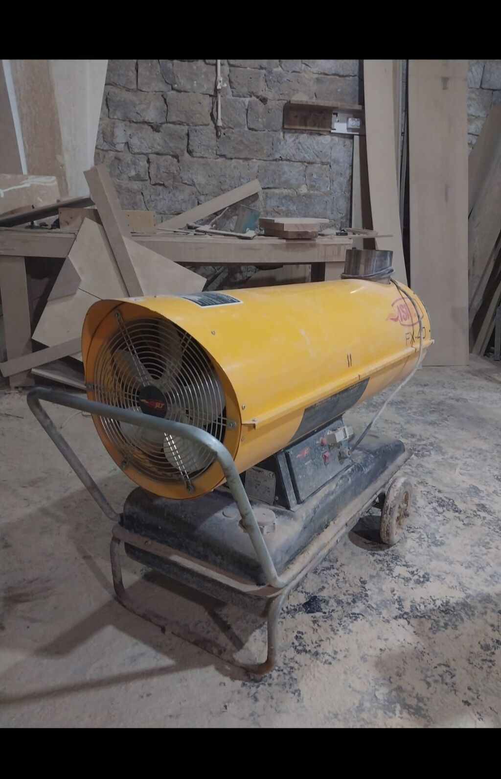 Məhsul: Dizel isti hava generatoru (sənaye tipli istilik topu) — Isıtıcılar və isı ventilatorları, Bakı (3)