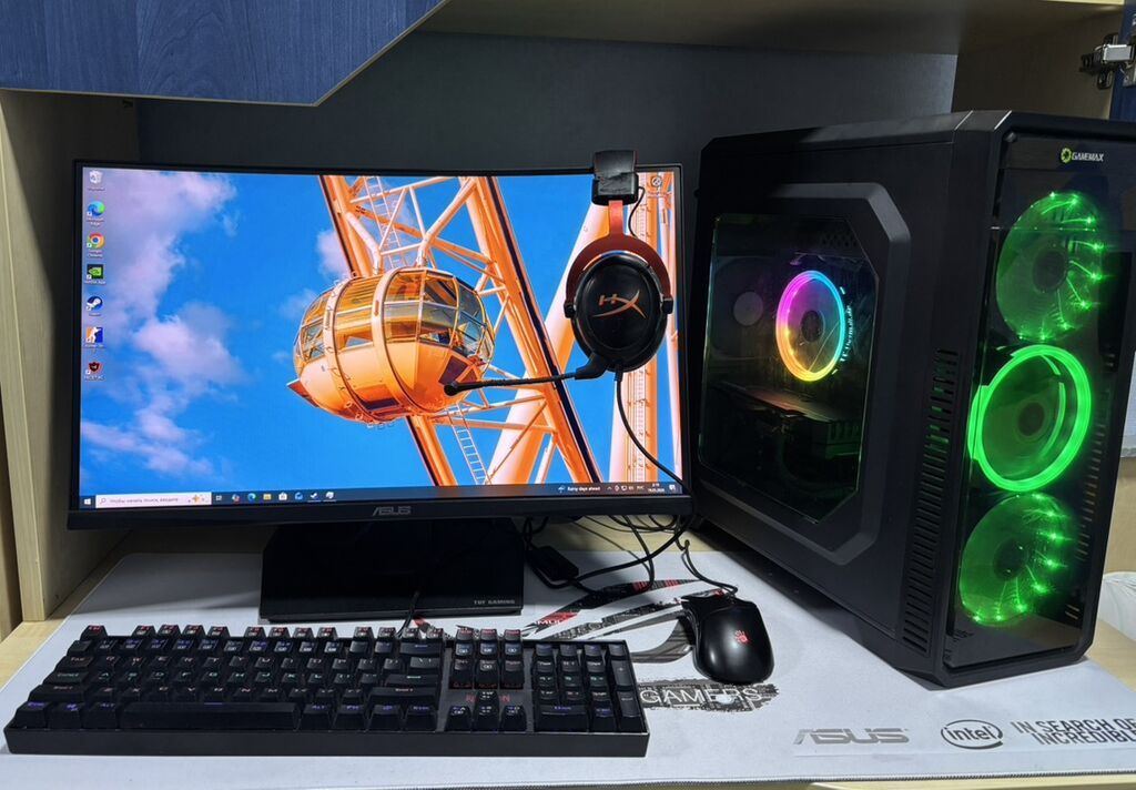 Gaming masaüstü kompüter seti Videokart:Nvidia gtx 1660 — Masaüstü kompüterlər, Bakı (2)