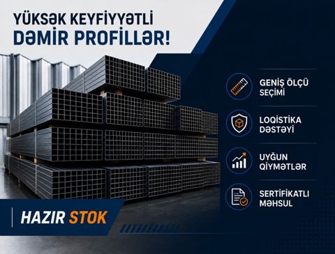 Dəmir profil (SHS) — Bakı